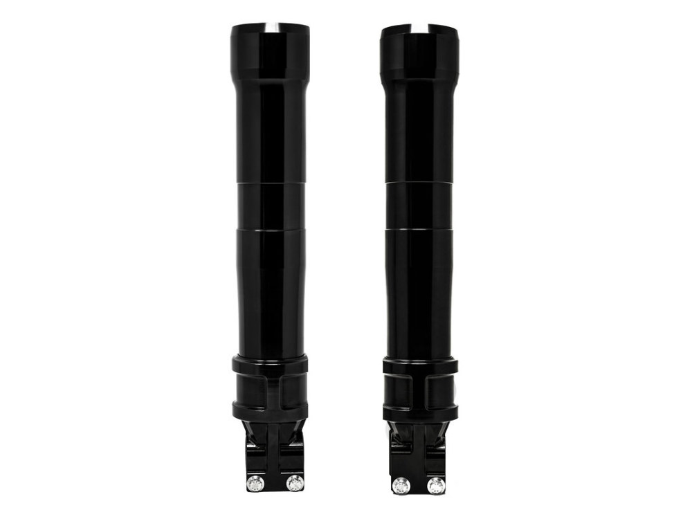 Next Gen 49mm Lower Fork Legs FLH 2014 Up ABS – Black Anodized.