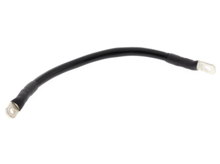 10in. Long Universal Battery Cable - Black.