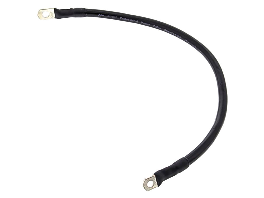 17in. Long Universal Battery Cable – Black.