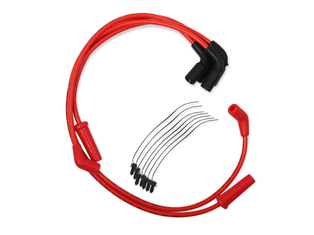 Spark Plug Wire Set – Red. Fits Touring 2017up.