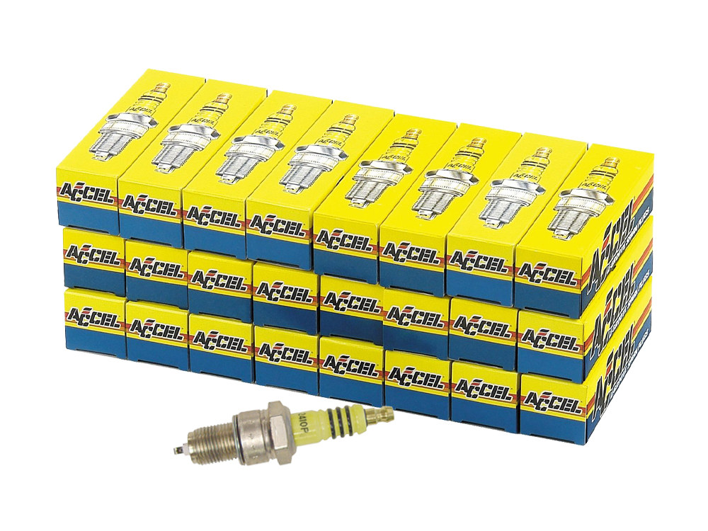 Platinum Spark Plugs – Pack of 24. Fits Big Twin 1975-1999 with Electronic Ignition.