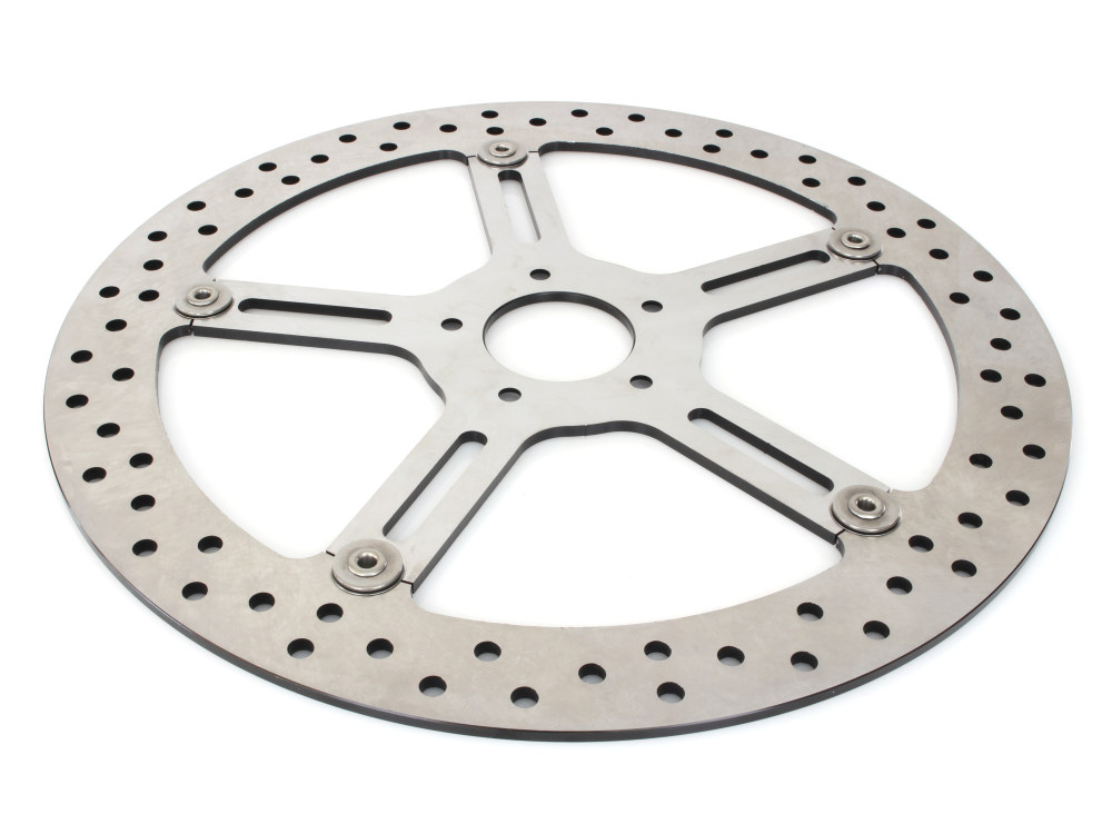 15in. Left Hand Front Big Brake Disc Rotor. Fits Softail Street Bob, Breakout & Low Rider 2018up & Standard 2020up.