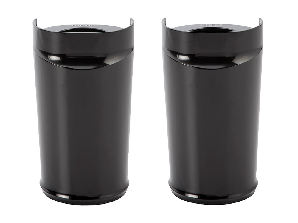 Smooth Fat Fork Boots - Black. Fits Touring 2014up.