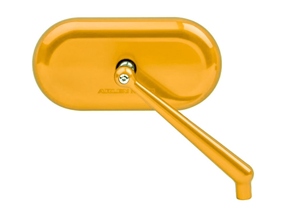 Forged Oval Mirror - Gold. Fits Right.