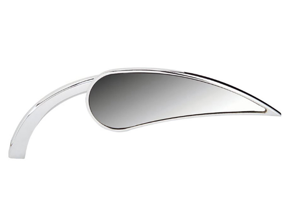 Rad II Teardrop Mirror - Chrome. Fits Right.