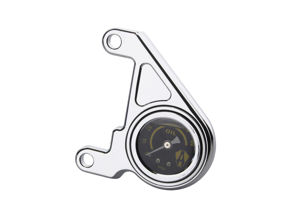Oil Pressure Gauge - Chrome. Fits Twin Cam 1999-2017.