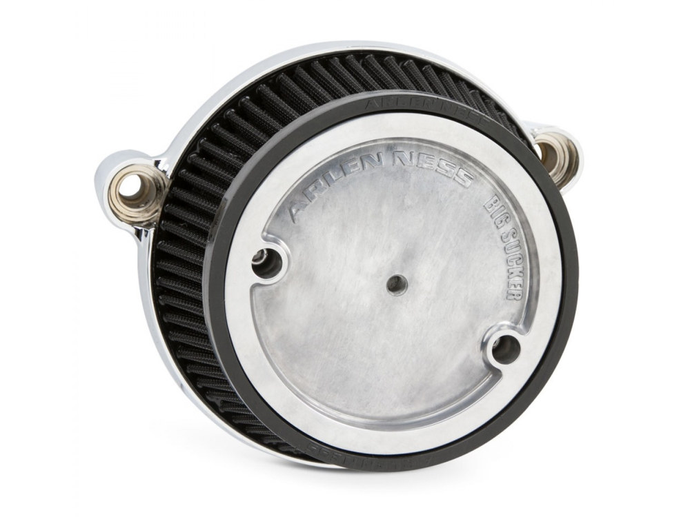 Stage 1 Big Sucker Air Cleaner Kit - Chrome. Fits Touring 2017-2024 & Softail 2018-2024