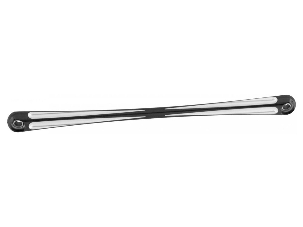 Round Deep Cut Shift Rod – Black. Fits Softail & Touring 1986up.