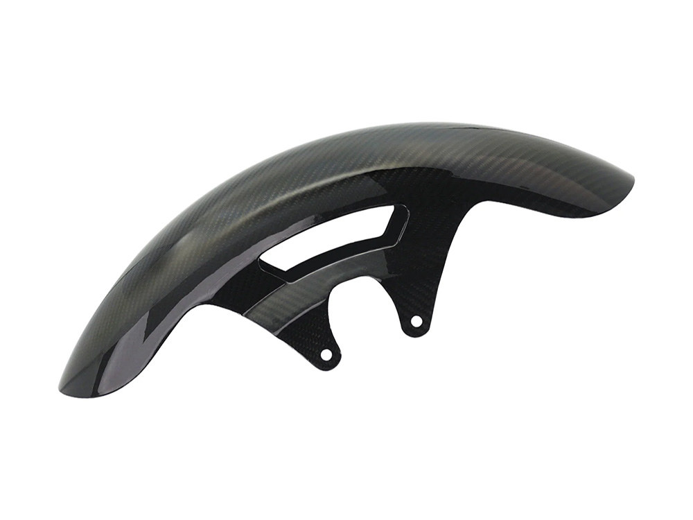 Cafe Front Fender - Carbon Fibre. Fits Most Touring 2014-2024 with 19in. Front Wheel.