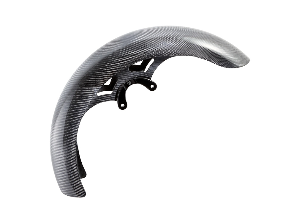 Arlen Ness Carbon Wrapper Front Fender. Fits CVO Touring 2023up, Street Glide & Road Glide 2024up & Touring 2025up with 19in. Front Wheel