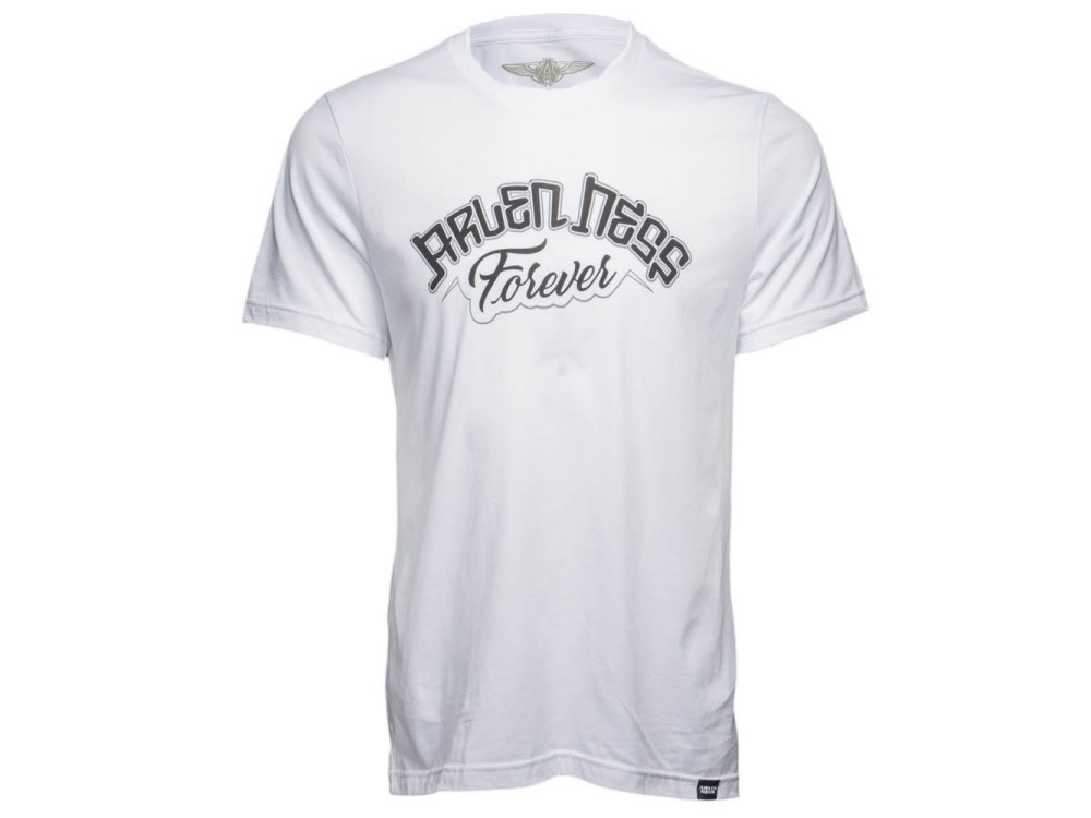 Arlen Ness Angel Wings White T-Shirt. 2X-Large