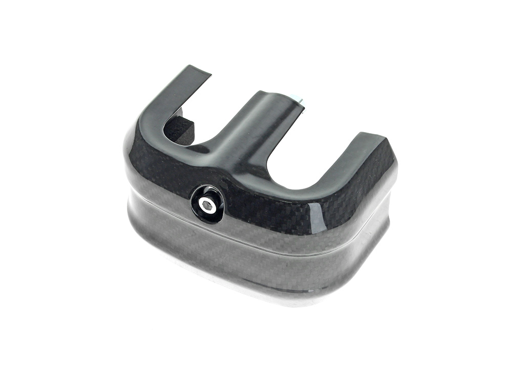 Carbon Coil Cover - Gloss Finish. Fits CVO Touring 2023up, Street Glide & Road Glide 2024up, Touring 2025up & Softail 2025up