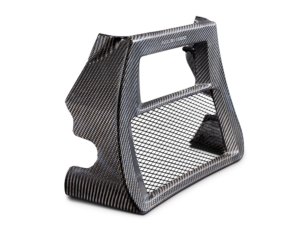 Arlen Ness Carbon Radiator Cover - Gloss. Fits CVO Touring 2023up & Street Glide & Road Glide 2024up