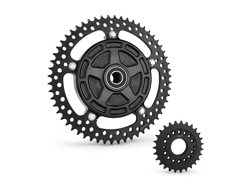 Arlen Ness Cush Drive Chain Sprocket Kit with 57 Teeth Sprocket. Fits Touring 2009up.