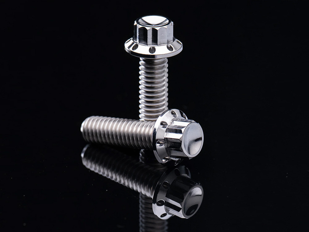 Arlen Ness Titanium 12-Point Transmission Side Cover Bolt Kit – Polished. Fits Touring 2007-2023, Softail 2007-2024 & Dyna 2006-2017