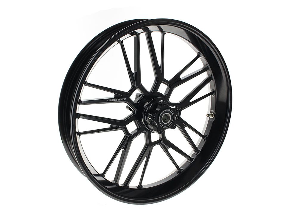 21in. x 3-1/2in. Split Spoke Forged Front Wheel with Hub - Black. Fits Low Rider S 2020up & Low Rider ST 2022up