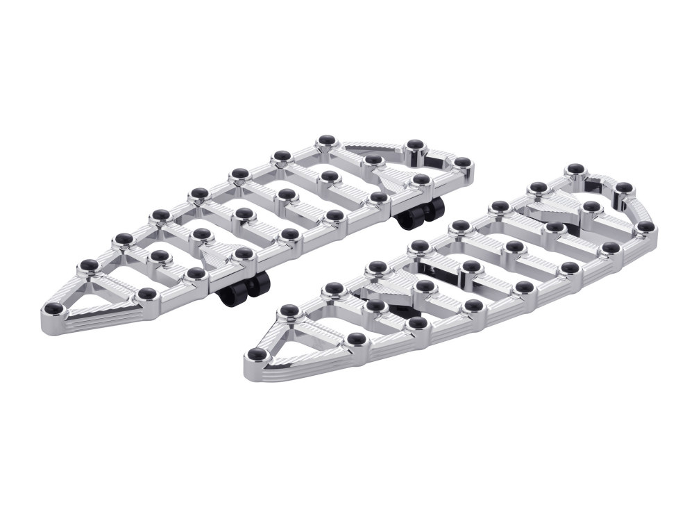 MX Front FloorBoards – Chrome. Fits FL Softail 2018up.