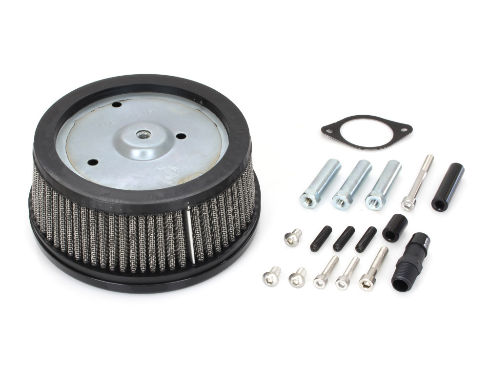Stage 1 Big Sucker Air Cleaner Kit – New Stainless Filter.  Fits Street 500 2015-2020.