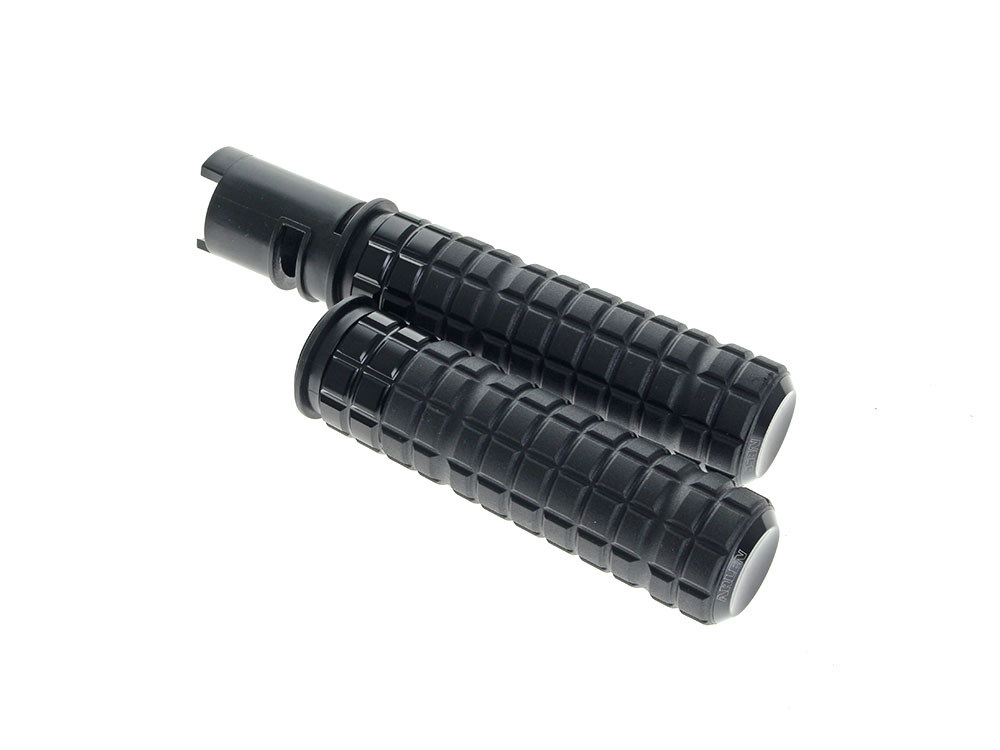 Speedliner Handgrips - Black. Fits CVO Touring 2023up, Street Glide & Road Glide 2024up, Touring 2025up & Softail 2025up