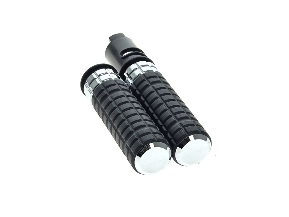 Speedliner Handgrips - Chrome. Fits CVO Touring 2023up, Street Glide & Road Glide 2024up, Touring 2025up & Softail 2025up