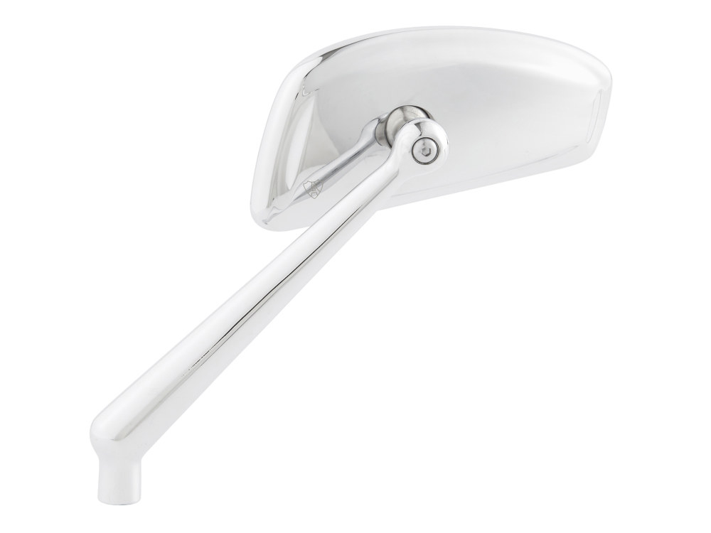 Tearchop Mirror - Chrome. Fits Left.