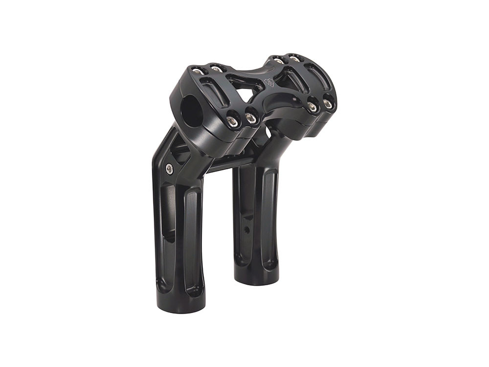 7in. Method Kickback Risers - Black. Fits 1in. Handlebar