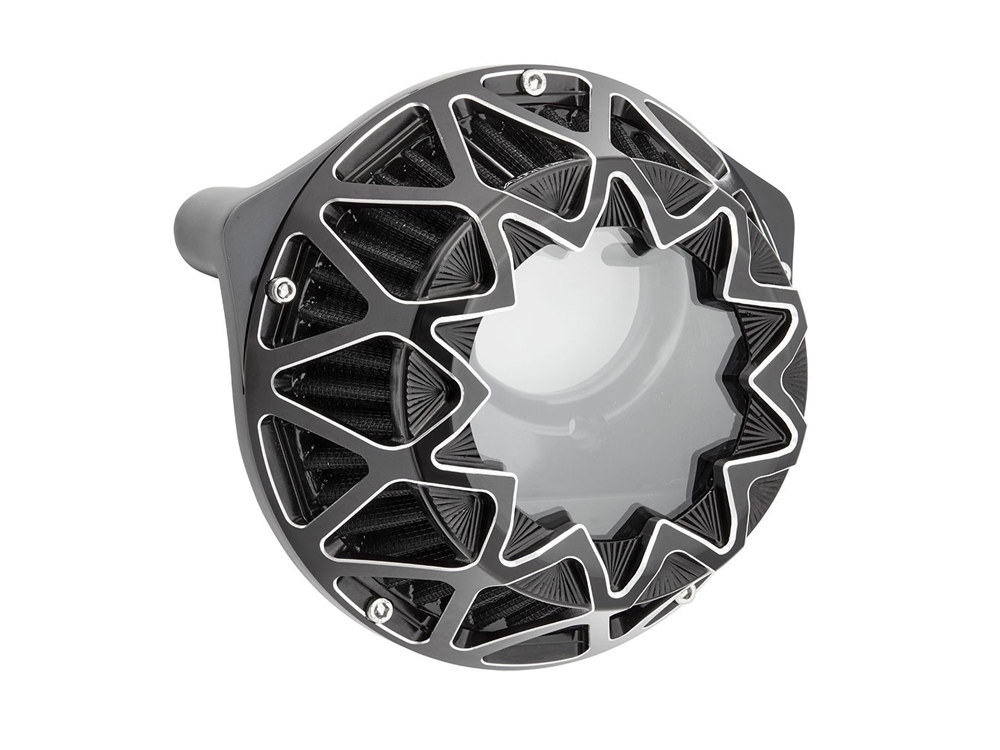 Crossfire Air Cleaner Kit - Contrast Cut. Fits Touring 2017-2024 & Softail 2018-2024