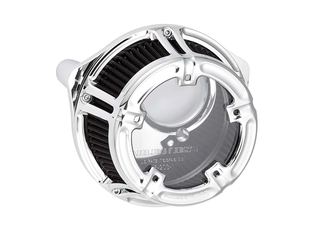 Arlen Ness Method Clear Air Cleaner Kit - Chrome. Fits CVO Touring 2023up, Street Glide & Road Glide 2024up, Touring 2025up & Softail 2025up