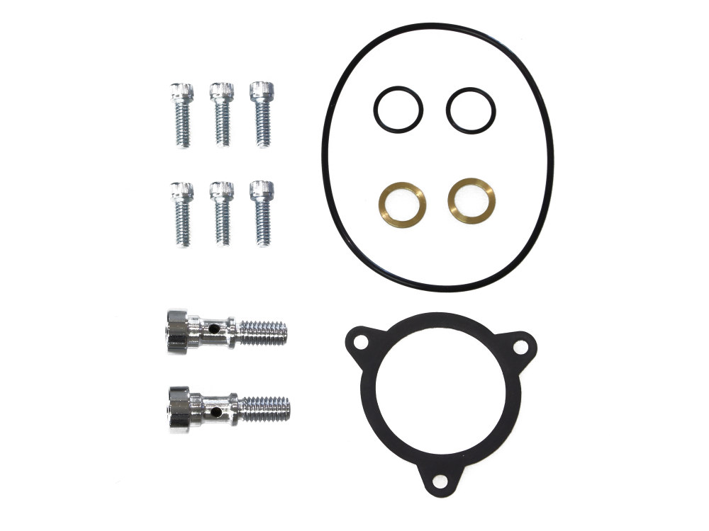 Monster/Velocity Air Cleaner Hardware Kit. Fits Touring 2008-2016 & Big Twin 2016-2017 with Throttle By Wire.