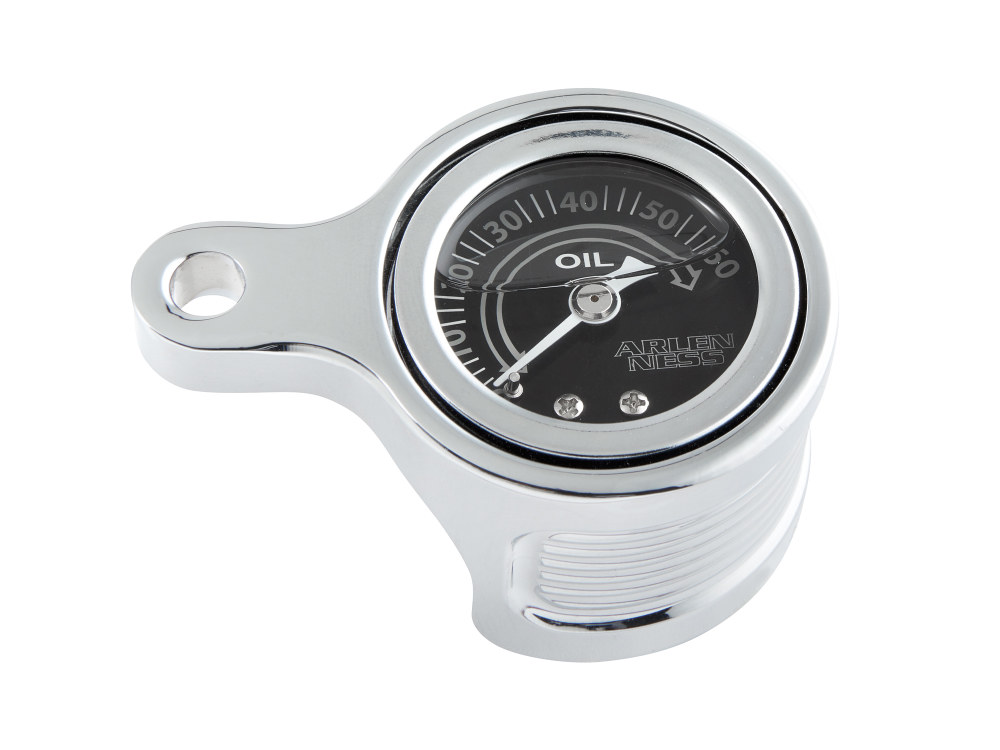 Method Oil Pressure Gauge - Chrome. Fits Milwaukee-Eight 2017up.