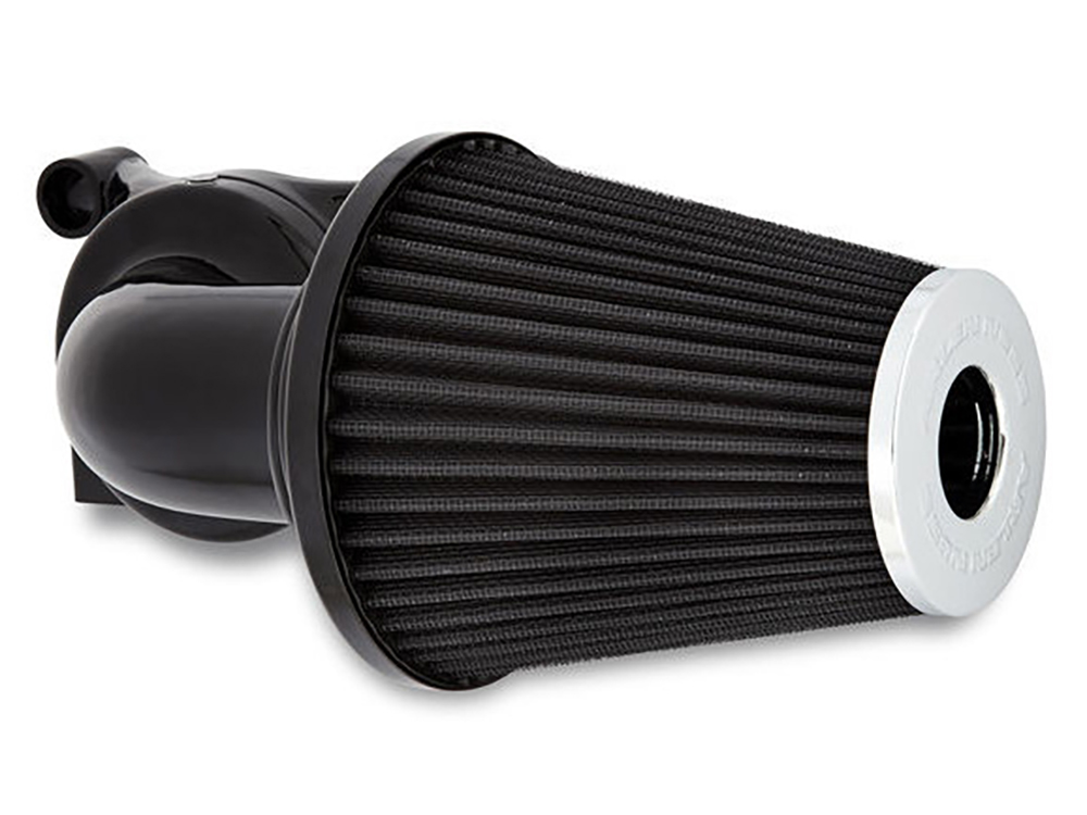 90deg Monster Sucker Air Cleaner Kit - Black. Fits Sportster 1991-2021