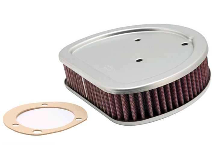 High-Flow Air Filter Element. Fits Softail 2000-2015, Touring 1999-2007 & Dyna 1999-2007