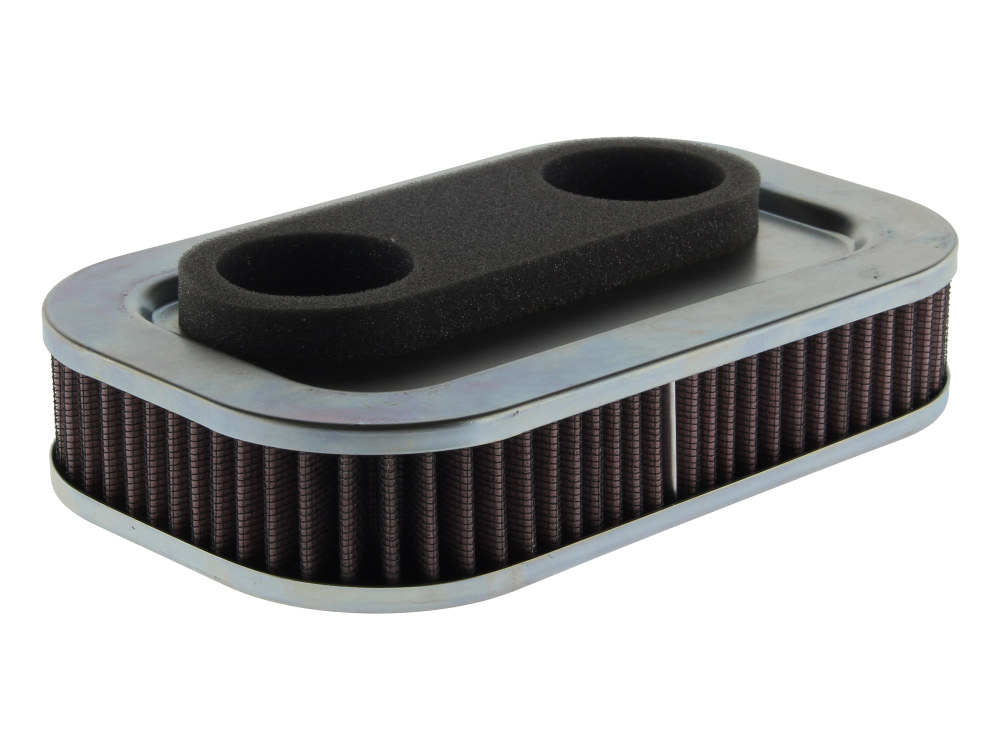 OEM ReplacementAir Filter Element. Fits Sportster 1988-1994 with CV Carburettor.
