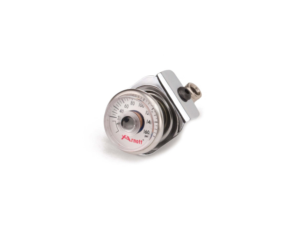 Analogue Air Pressure Gauge – Chrome. Fits Touring Models.