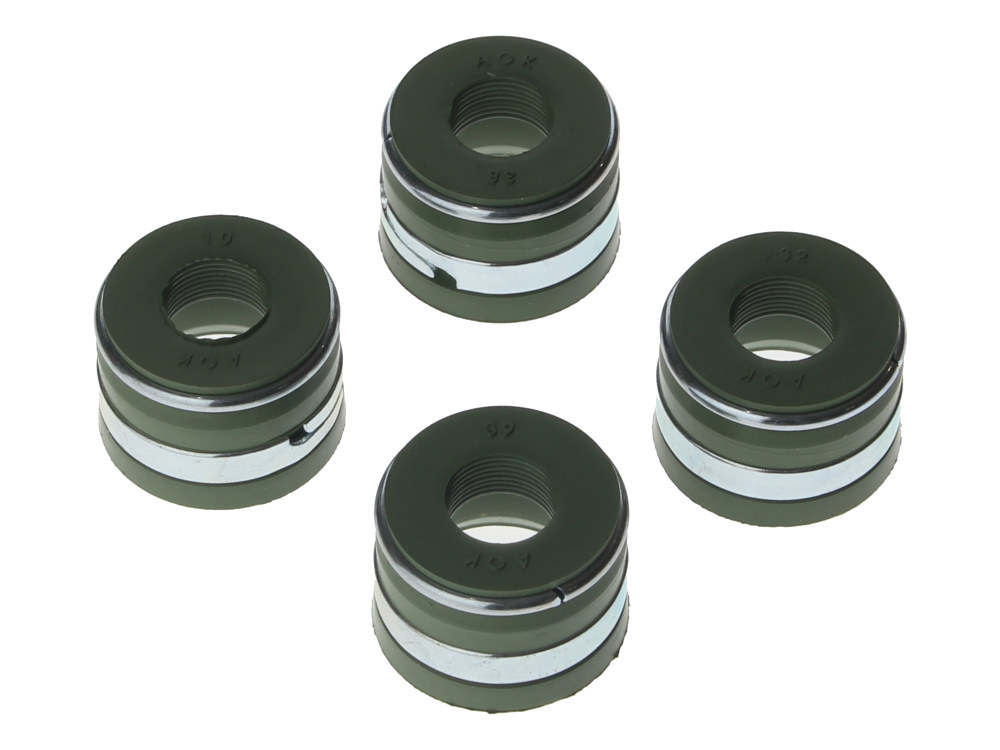 AVV Viton Valve Guide Seals. Fits Big Twin 19842004, Sportster & Buell