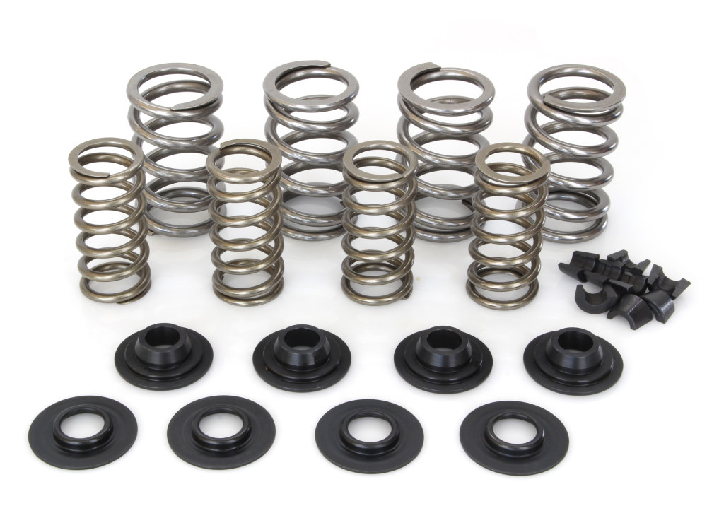 Valve Spring Kit. Fits Big Twin 1984-2004, Sportster & Buell 1986-2003. Steel Double Springs with .600in. Lift.