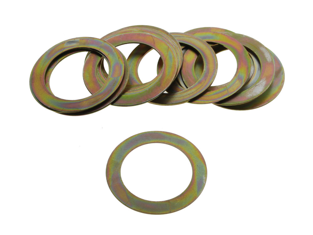 Valve Spring Shims - 0.022in. Thick. Fits Twin Cam 2005-2017. Pack of 20.