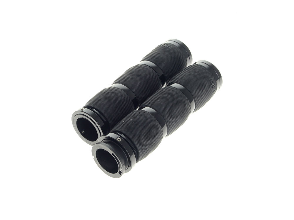 Air Cushion Handgrips - Black. Fits Indian Touring Bikes 2018up