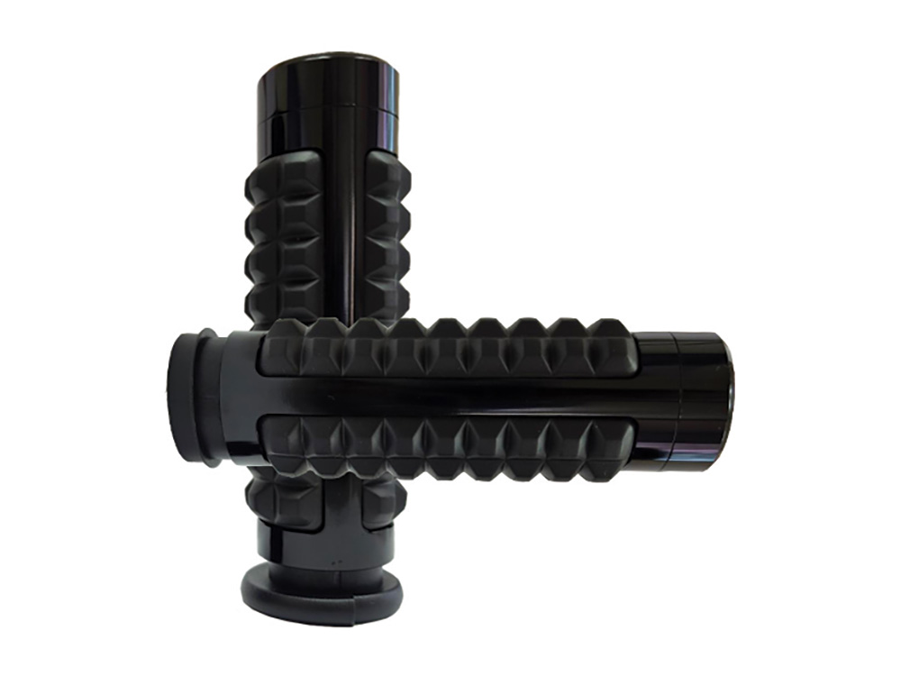 Avon Grips Gen2 Memory Foam Handgrips - Black. Fits Big Twin 2008-2024 with Throttle-by-Wire