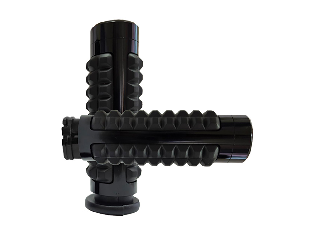 Avon Grips Gen2 Memory Foam Handgrips - Black. Fits H-D with Throttle Cable.