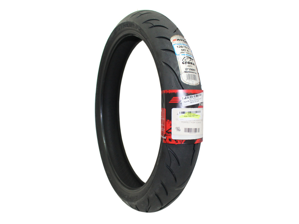 Avon Cobra Chrome 21in. Front Tyre. 120/70-V21 AV91.