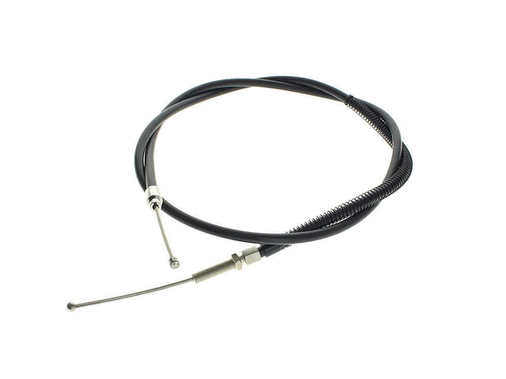 Black Vinyl Clutch Cable. Fits 5Spd Softail 1986 Only. 59in. Long