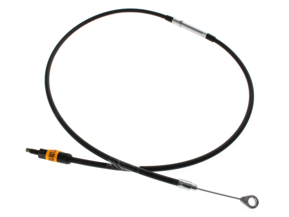 Black Vinyl Clutch Cable. Fits Sportster 1986-2021. 54in. Long.