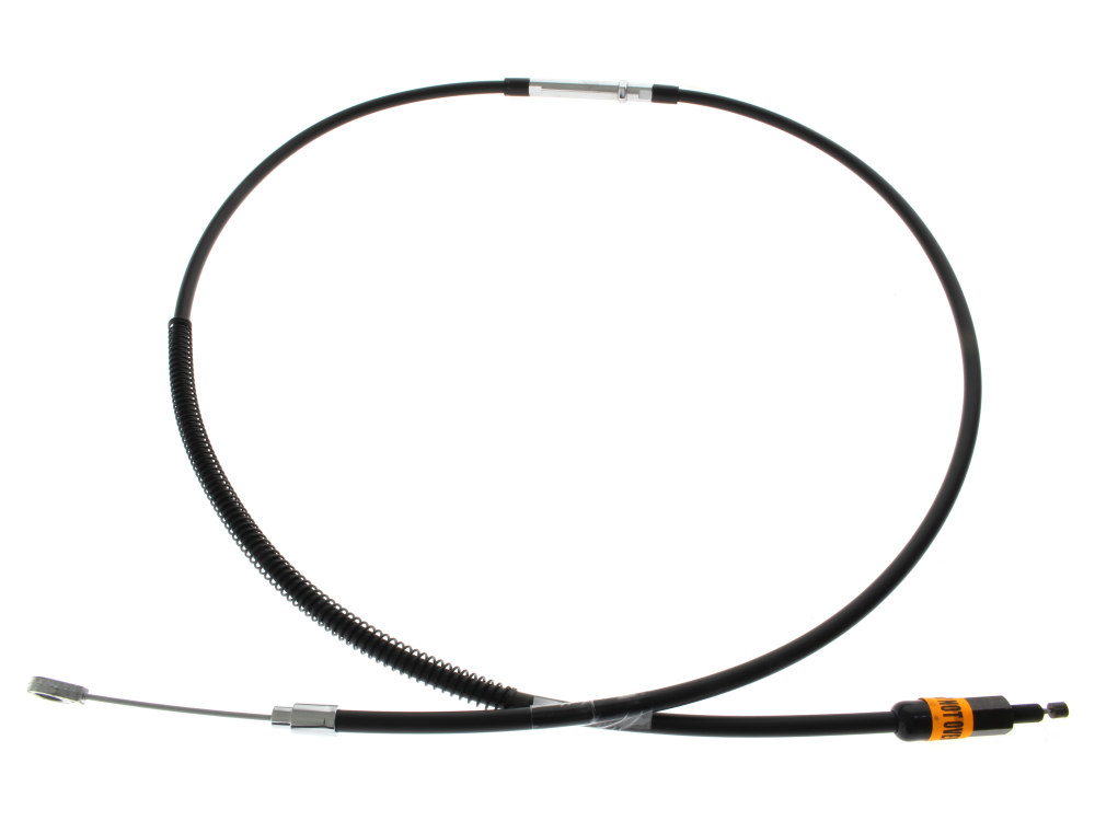 65in. Long Black Vinyl Clutch Cable. Fits Softail 2007-2024 & Dyna 2006-2017