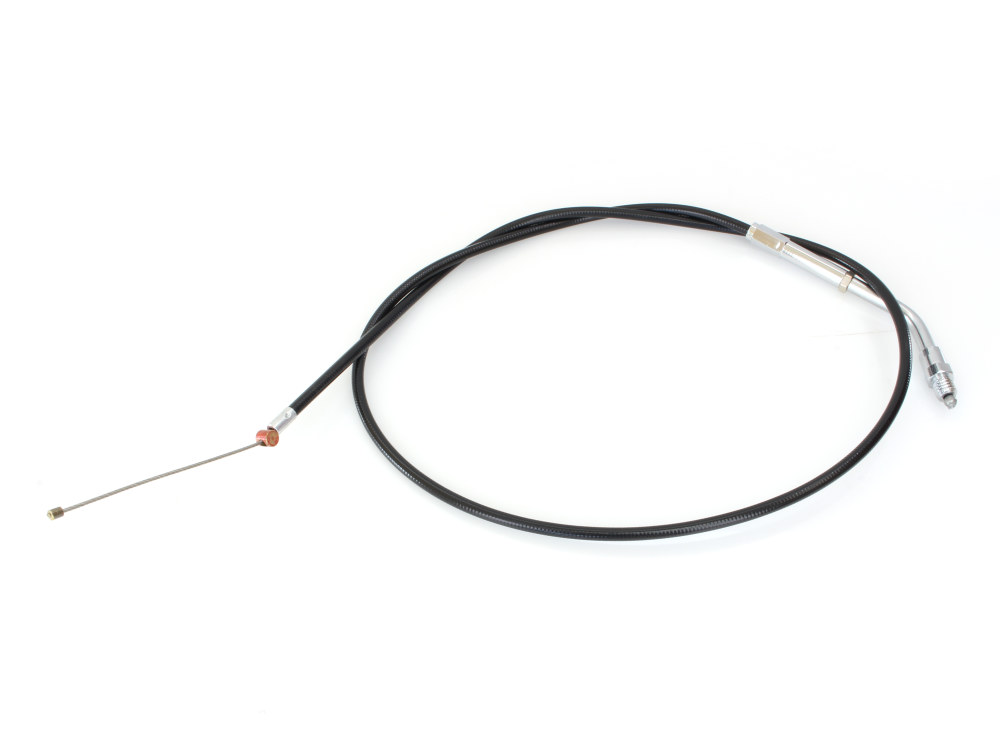 33in. Long Black Vinyl Throttle Cable. Fits Big Twin 1981-1988