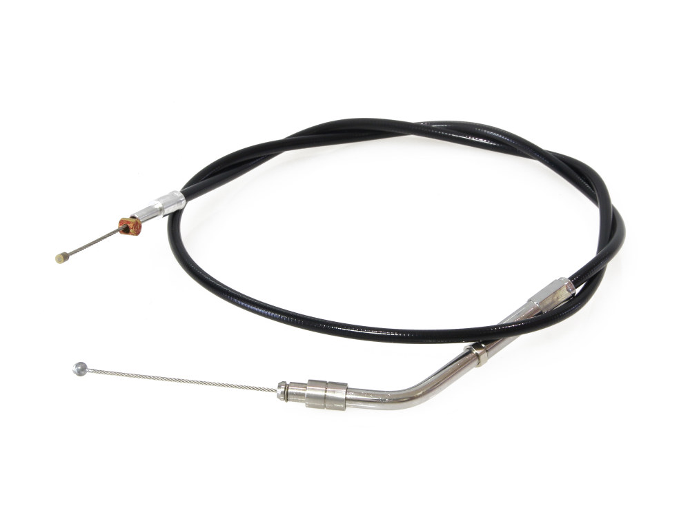 31.5in. Long Black Vinyl Throttle Cable. Fits Sportster 2007-2021