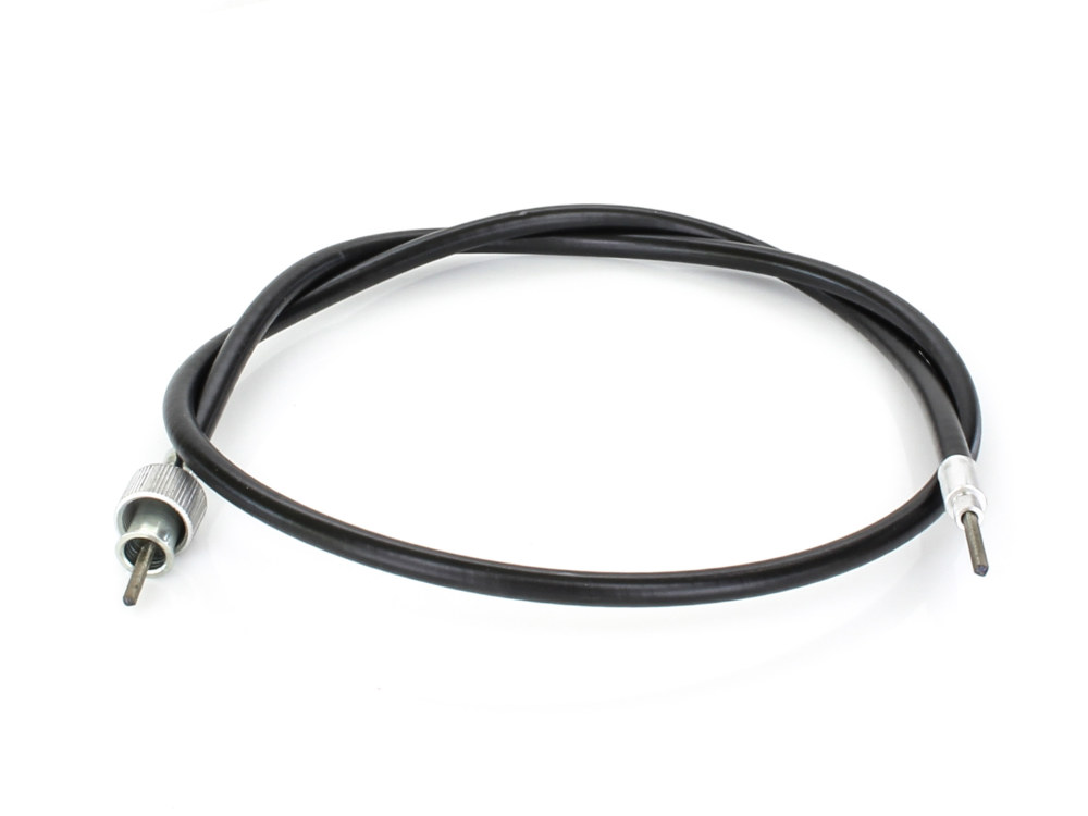 40in. Speedo Cable with 16mm Nut - Black Vinyl.