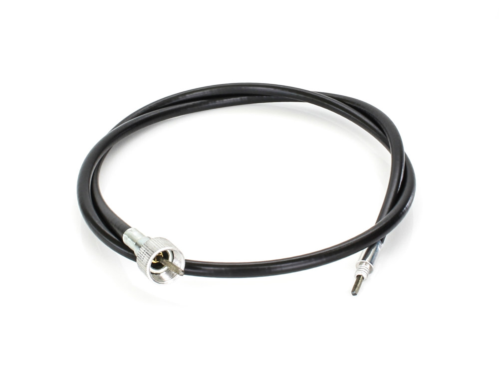 43in. Speedo Cable with 16mm Nut – Black Vinyl.