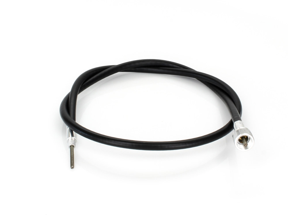 35in. Speedo Cable with 12mm Nut - Black Vinyl.