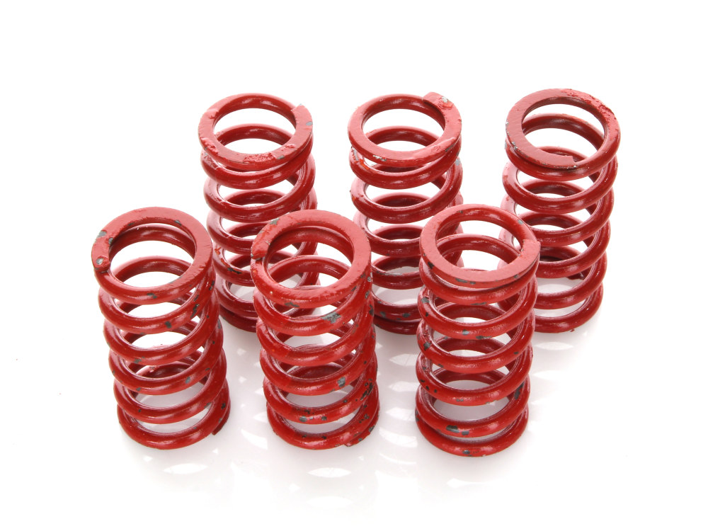Heavy Duty 100lb Clutch Springs – Red. Fits Scorpion Clutch. Pack of 6